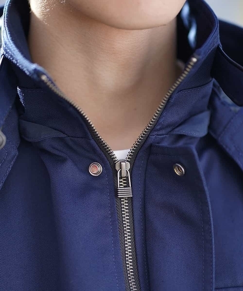 MK MICHEL KLEIN HOMME （エムケーミッシェルクランオム）の「スプリングコート（ミリタリーTCウエポン）（モッズコート・メンズ・カーキ/ブルー/ダークネイビー・46/48）」の9枚目の写真