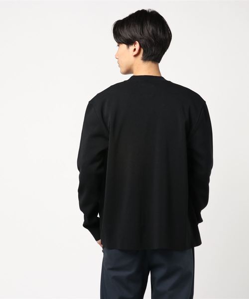 UNITED TOKYO（ユナイテッドトウキョウ）の「18G T/Cミラノリブカーディガン（カーディガン/ボレロ・メンズ・グレー/ブラック/ベージュ・1/2/3）」の4枚目の写真