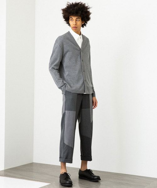 グレーオープンフロントカーディガン united tokyo セット UNITED TOKYO（ユナイテッドトウキョウ）の「18G T/Cミラノリブ