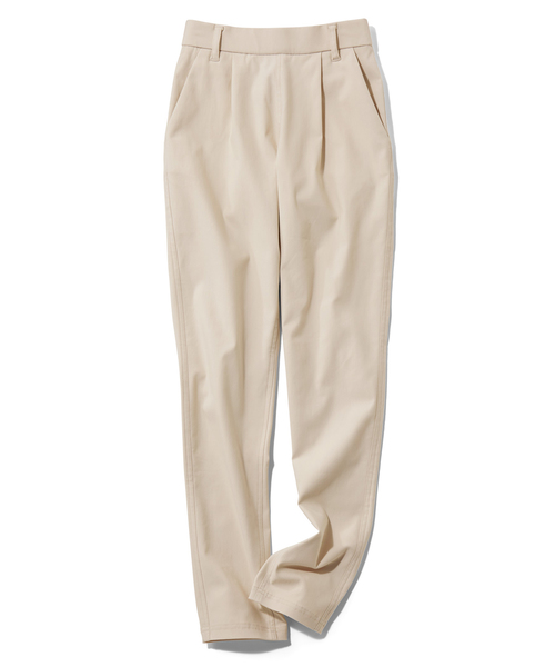 Live in comfort（リブインコンフォート）の「リブ　イン　コンフォート　まるではいてないみたい！？すっきり美脚！スーパー伸び軽テーパードパンツ（その他パンツ・レディース・アイボリー/ベージュ/カーキ/ブラック・MEDIUM/LARGE/X-LARGE/XX-LARGE/SMALL/XXX-LARGE）」の10枚目の写真