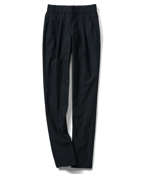 Live in comfort（リブインコンフォート）の「リブ　イン　コンフォート　まるではいてないみたい！？すっきり美脚！スーパー伸び軽テーパードパンツ（その他パンツ・レディース・アイボリー/ベージュ/カーキ/ブラック・MEDIUM/LARGE/X-LARGE/XX-LARGE/SMALL/XXX-LARGE）」の5枚目の写真