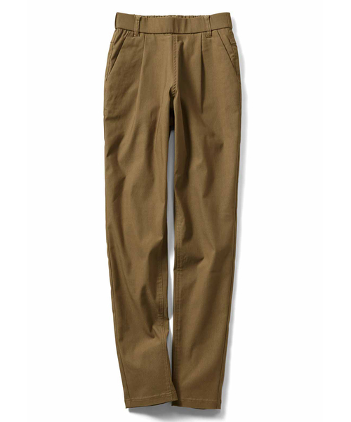 Live in comfort（リブインコンフォート）の「リブ　イン　コンフォート　まるではいてないみたい！？すっきり美脚！スーパー伸び軽テーパードパンツ（その他パンツ・レディース・アイボリー/ベージュ/カーキ/ブラック・MEDIUM/LARGE/X-LARGE/XX-LARGE/SMALL/XXX-LARGE）」の6枚目の写真