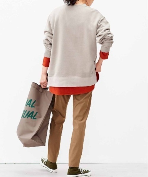 Live in comfort（リブインコンフォート）の「リブ　イン　コンフォート　まるではいてないみたい！？すっきり美脚！スーパー伸び軽テーパードパンツ（その他パンツ・レディース・アイボリー/ベージュ/カーキ/ブラック・MEDIUM/LARGE/X-LARGE/XX-LARGE/SMALL/XXX-LARGE）」の15枚目の写真