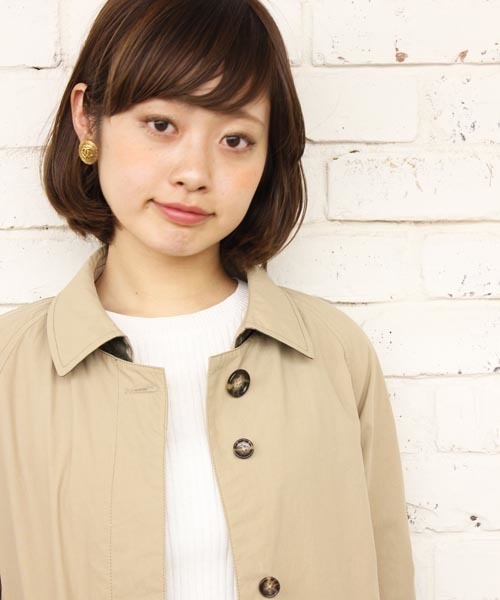 Kastane(カスタネ)の「【Kastane】3WAYコート(ステンカラーコート・レディース・ベージュ/ネイビー/オリーブ・FREE)」の5枚目の写真