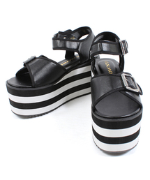 WEGO | WEGO/厚底ラインサンダル(サンダル)