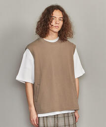 BEAUTY&YOUTH UNITED ARROWS | BY スウェット ワイド ベスト -MADE IN JAPAN-(ベスト)