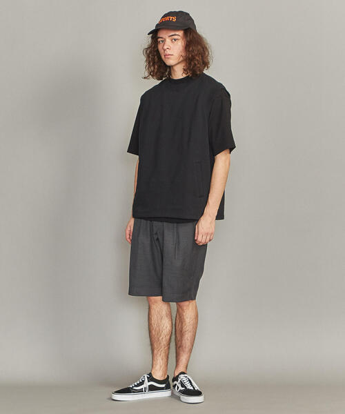 BEAUTY&YOUTH UNITED ARROWS（ビューティーアンドユースユナイテッドアローズ）の「BY スウェット ワイド ベスト -MADE IN JAPAN-（ベスト・メンズ・ベージュ/ブラック・M/L/S）」の12枚目の写真