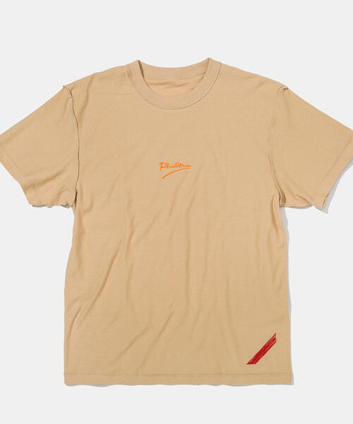 PHINGERIN(フィンガリン)の「【別注】 <PHINGERIN > LOGO BYSP/Tシャツ(Tシャツ/カットソー・メンズ・ネイビー/ダークグレー/ホワイト/ブラック/ベージュ・MEDIUM/SMALL/X-LARGE/LARGE)」の4枚目の写真