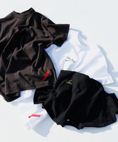 PHINGERIN(フィンガリン)の「【別注】 <PHINGERIN > LOGO BYSP/Tシャツ(Tシャツ/カットソー・メンズ・ネイビー/ダークグレー/ホワイト/ブラック/ベージュ・MEDIUM/SMALL/X-LARGE/LARGE)」の14枚目の写真