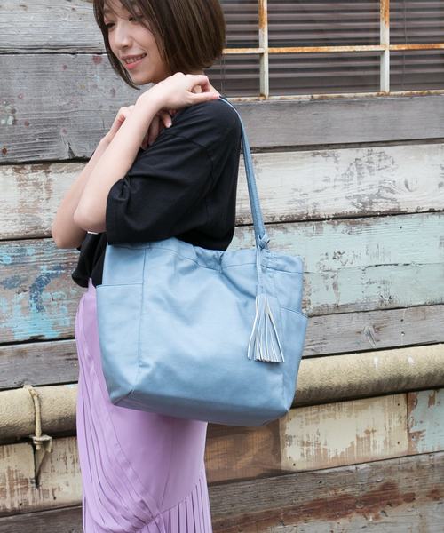 D S 洗い合皮ﾌﾘﾝｼﾞﾄｰﾄ トートバッグ Dot Stripe ドットアンドストライプ のファッション通販 Zozotown