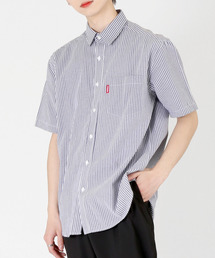 DING | DING/半袖ストライプシャツ(シャツ/ブラウス)