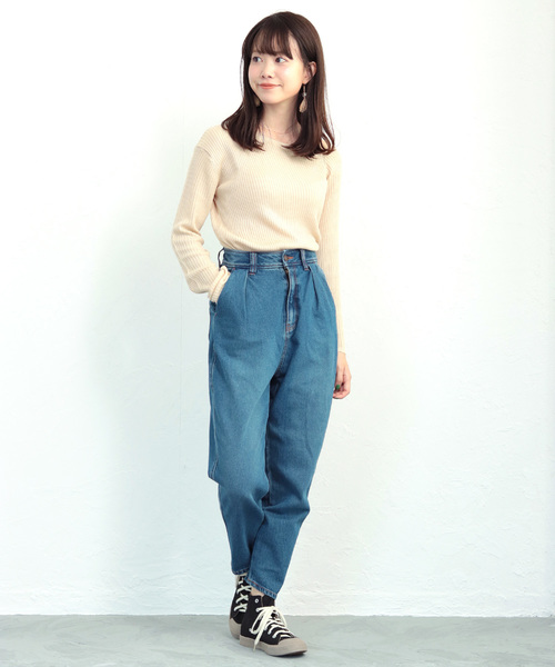 SESTO（セスト）の「綿タッチワンショルカットソー（Tシャツ/カットソー・レディース・ブラック/ブラウン/アイボリー/モカ・M）」の11枚目の写真