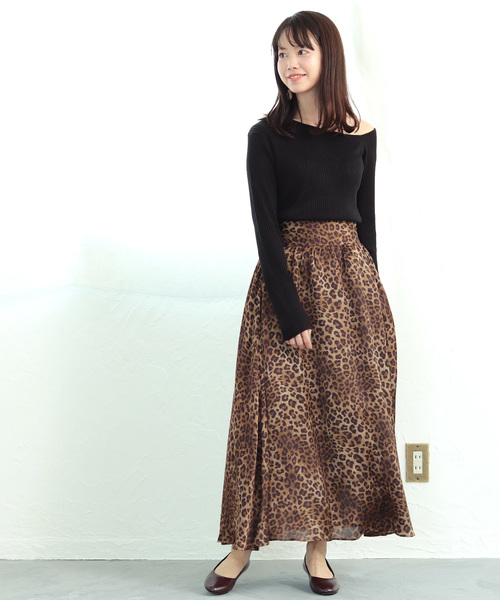 SESTO（セスト）の「綿タッチワンショルカットソー（Tシャツ/カットソー・レディース・ブラック/ブラウン/アイボリー/モカ・M）」の12枚目の写真