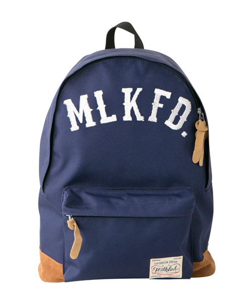 新品MILKFED. BACKPACK NAVY ミルクフェド MILKFED. BIGPOCKETBACKPACK/ビッグポケットバック