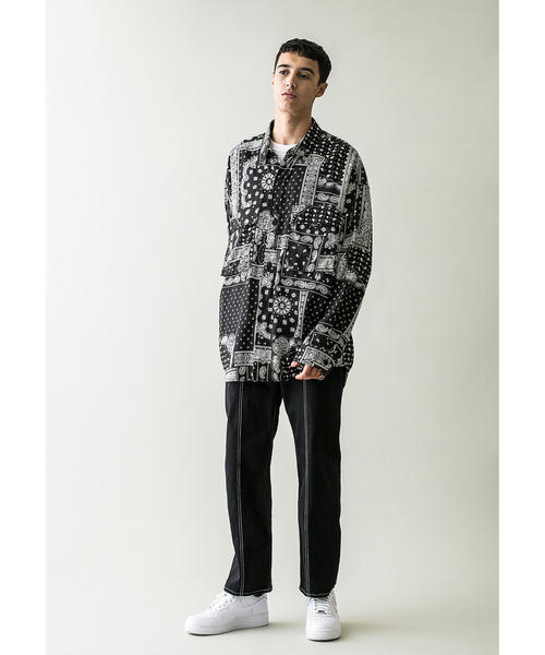 MONKEY TIME（モンキータイム）の「＜monkey time＞ ST KATURAGI CENTER SEAM TROUSER/トラウザー（デニムパンツ・メンズ・ブラック・SMALL/MEDIUM/LARGE）」の12枚目の写真