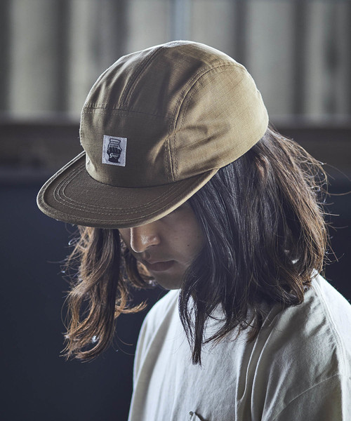 GRIP SWANY（グリップスワニー）の「GRIP SWANY / ファイアープルーフ キャンプ キャップ（キャップ・メンズ・ブラック/オリーブ/サンドベージュ・FREE）」の3枚目の写真