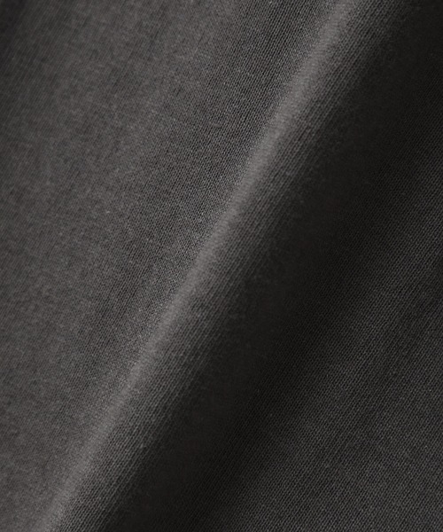 n'ee-ne（ネーネ）の「OE天竺ビックシルエットTシャツ（Tシャツ/カットソー・レディース・ブラック/オフホワイト/サンドベージュ/モカ/スミクロ・FREE）」の12枚目の写真