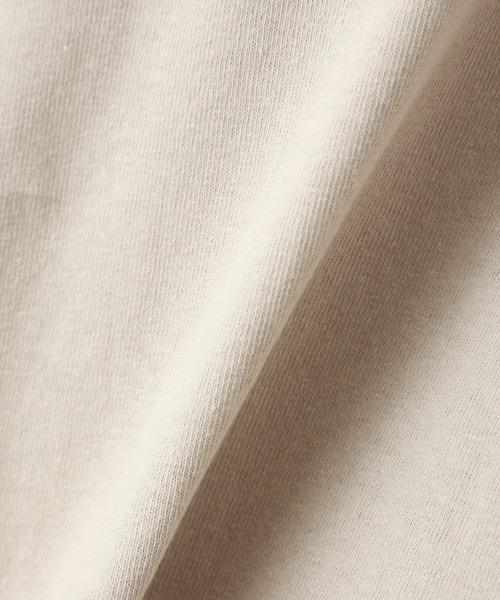 n'ee-ne（ネーネ）の「OE天竺ビックシルエットTシャツ（Tシャツ/カットソー・レディース・ブラック/オフホワイト/サンドベージュ/モカ/スミクロ・FREE）」の11枚目の写真