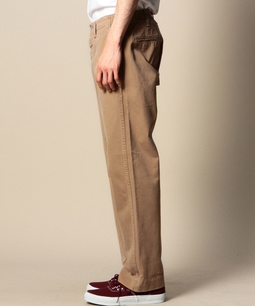 H BEUTY&YOUTH ベージュ チノパン Beauty&Youth レディース ダメージ加工チノパン S ベージュ