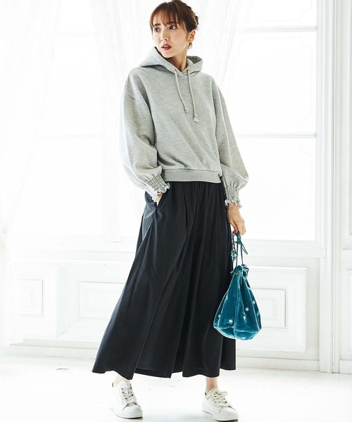 GeeRA（ジーラ）の「合繊素材スカーチョ（その他パンツ・レディース・ブラック/カーキ/ピンク・MEDIUM/LARGE/X-LARGE）」の7枚目の写真