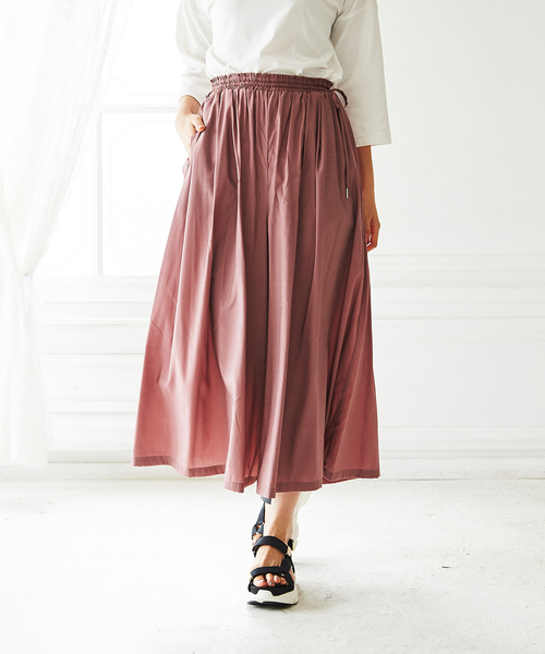 GeeRA（ジーラ）の「合繊素材スカーチョ（その他パンツ・レディース・ブラック/カーキ/ピンク・MEDIUM/LARGE/X-LARGE）」の16枚目の写真