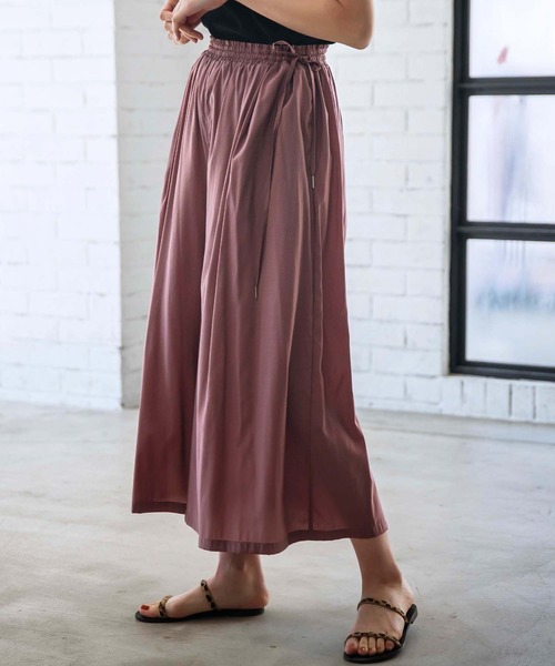 GeeRA（ジーラ）の「合繊素材スカーチョ（その他パンツ・レディース・ブラック/カーキ/ピンク・MEDIUM/LARGE/X-LARGE）」の18枚目の写真