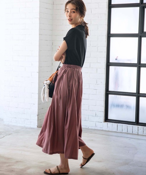 GeeRA（ジーラ）の「合繊素材スカーチョ（その他パンツ・レディース・ブラック/カーキ/ピンク・MEDIUM/LARGE/X-LARGE）」の21枚目の写真