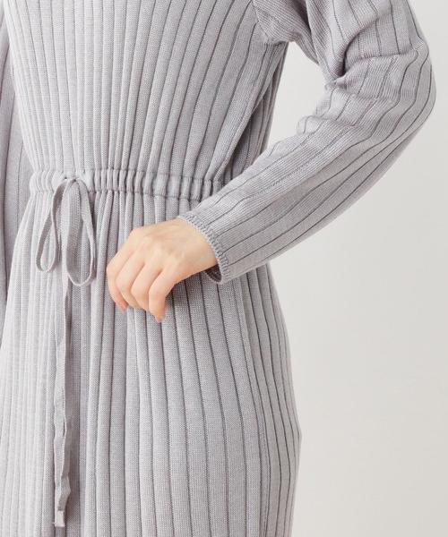 アンチピリングリブワンピース