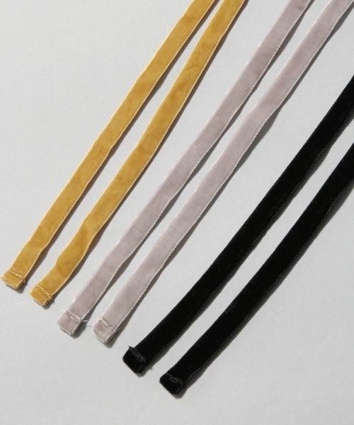 LOWRYS FARM（ローリーズファーム）の「カラーベロアタイトスカート　855291（スカート・レディース・ブラック/イエロー/グレー・FREE）」の6枚目の写真