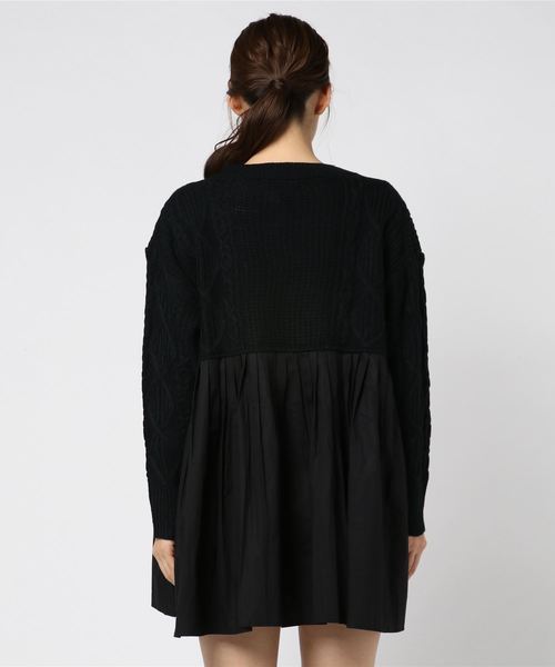 ネット限定 ワンピース Stin Me ニットドッキングミニマムワンピース ワンピース ワンピース Narcissus ナルシス のファッション