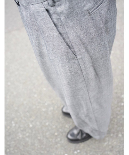 Milok（ミロック）の「EASY SUMMER TROUSERS（スラックス・メンズ・グレー/オリーブ・44/46）」の11枚目の写真