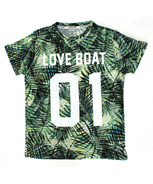 LOVE BOAT(ラブ・ボート)の「LBT BOYS Tシャツ(Tシャツ/カットソー・レディース・ホワイト系/ブラック系/グリーン系・FREE)」の1枚目の写真