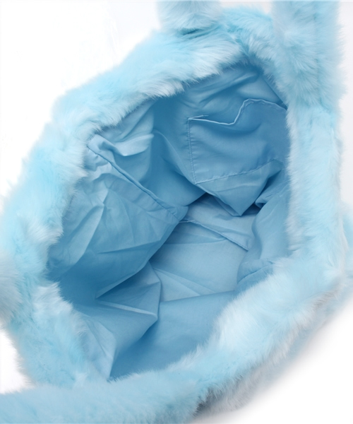 WEGO（ウィゴー）の「WEGO/ファートートバッグ（トートバッグ・レディース・パープル/ホワイト/ブラック/サックスブルー/キャメル・FREE）」の10枚目の写真