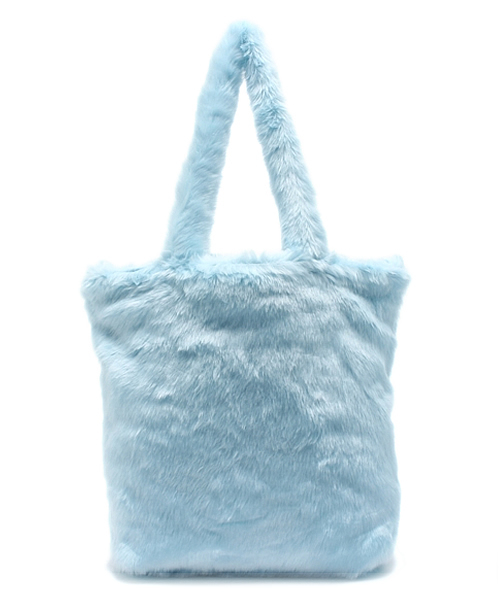 WEGO（ウィゴー）の「WEGO/ファートートバッグ（トートバッグ・レディース・パープル/ホワイト/ブラック/サックスブルー/キャメル・FREE）」の12枚目の写真