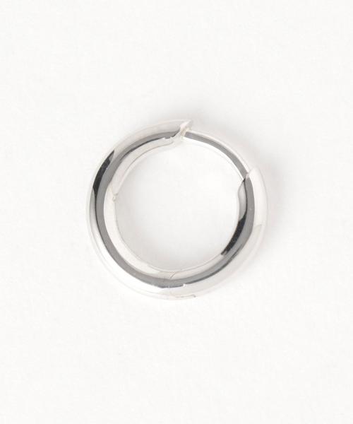 TOM WOOD（トムウッド）の「＜TOM WOOD（トムウッド）＞ HOOP EAR S/S/ピアス □□ ¨（ピアス（両耳用）・メンズ・シルバー・FREE）」の2枚目の写真