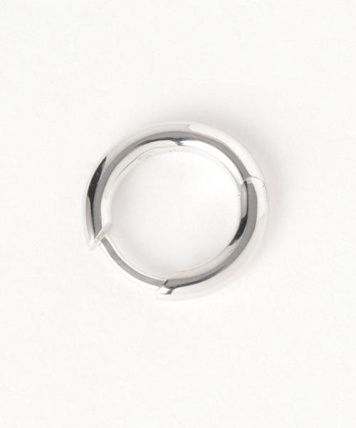 TOM WOOD（トムウッド）の「＜TOM WOOD（トムウッド）＞ HOOP EAR S/S/ピアス □□ ¨（ピアス（両耳用）・メンズ・シルバー・FREE）」の3枚目の写真