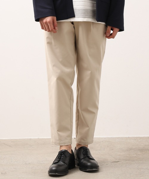 JUNRED（ジュンレッド）の「ウエスト配色イージーパンツ（その他パンツ・メンズ・ベージュ/ネイビー/ブラック系その他/ブラック・L/LL/M）」の3枚目の写真