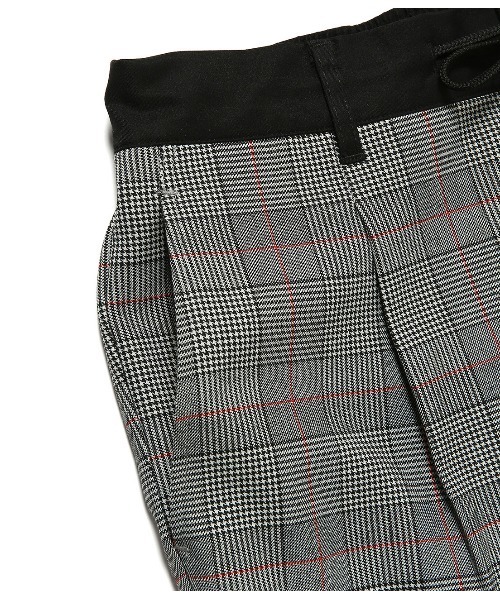 JUNRED（ジュンレッド）の「ウエスト配色イージーパンツ（その他パンツ・メンズ・ベージュ/ネイビー/ブラック系その他/ブラック・L/LL/M）」の6枚目の写真