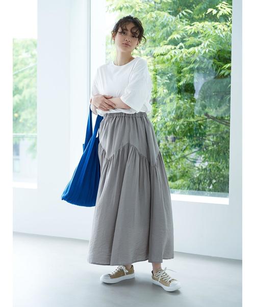 AMERICAN HOLIC（アメリカンホリック）の「バックロゴBIGカットプルオーバー1（Tシャツ/カットソー・レディース・オフホワイト/ブラック・FREE）」の6枚目の写真