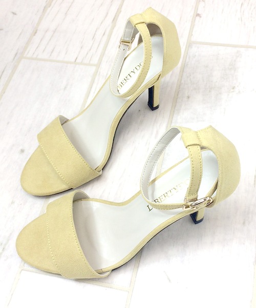 LibertyDoll（リバティードール）の「Liberty Doll / 8cmピンヒール セパレートストラップサンダル レディース 美脚サンダル 華奢ストラップ 結婚式 パーティー きれいめ 歩きやすい(5431)（サンダル・レディース・ホワイト/ブラック/ブラック系その他/グレー/ブラウン/ベージュ/ネイビー/レッド/シルバー/ゴールド/オレンジ/ラベンダー/ライトグレー/マスタード/ピンク・S/M/L/LL/3L/SS）」の10枚目の写真