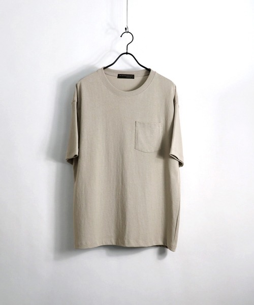 Confirm（コンファーム）の「Confirm / コンファーム ビッグシルエットTシャツ（Tシャツ/カットソー・メンズ・ベージュ/カーキ/ミント/ブラック/キャメル/ホワイト・XL/M/L）」の3枚目の写真