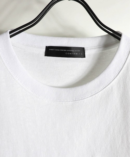 Confirm（コンファーム）の「Confirm / コンファーム ビッグシルエットTシャツ（Tシャツ/カットソー・メンズ・ベージュ/カーキ/ミント/ブラック/キャメル/ホワイト・XL/M/L）」の19枚目の写真