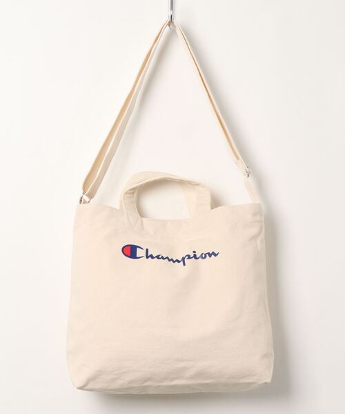 Champion（チャンピオン）の「【Champion】2wayロゴトートバッグ（トートバッグ・メンズ・キナリ/ライトベージュ・ONE SIZE）」の8枚目の写真