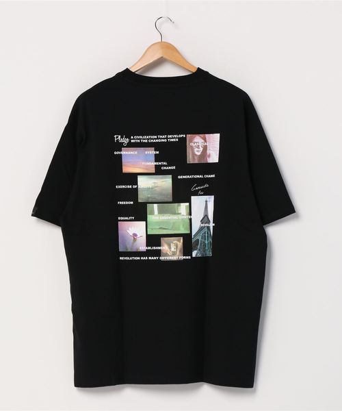 Pledge（プレッジ）の「『pledge』ビッグシルエット　バックプリントＴシャツ（Tシャツ/カットソー・レディース・ホワイト系その他/ブラック系その他/ホワイト系その他2/ホワイト系その他3/ホワイト系その他4/ホワイト系その他5/ホワイト系その他6/ブラック系その他2/ブラック系その他3/ブラック系その他4/ブラック系その他5/ブラック系その他6・LARGE/MEDIUM）」の14枚目の写真