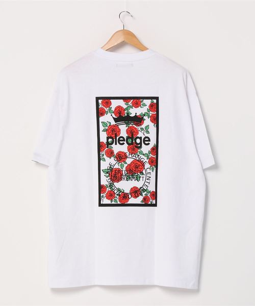 Pledge（プレッジ）の「『pledge』ビッグシルエット　バックプリントＴシャツ（Tシャツ/カットソー・レディース・ホワイト系その他/ブラック系その他/ホワイト系その他2/ホワイト系その他3/ホワイト系その他4/ホワイト系その他5/ホワイト系その他6/ブラック系その他2/ブラック系その他3/ブラック系その他4/ブラック系その他5/ブラック系その他6・LARGE/MEDIUM）」の16枚目の写真