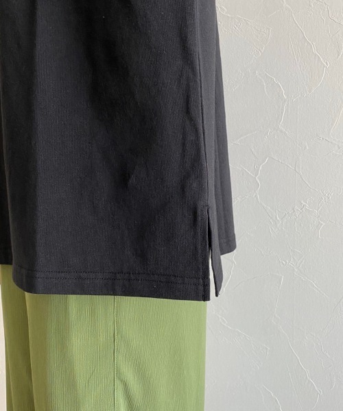 PAGEBOY（ページボーイ）の「モードグラフィックTシャツ（Tシャツ/カットソー・レディース・オフホワイト/ブラック・FREE）」の9枚目の写真