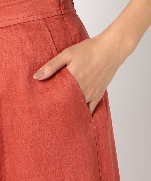 fredy repit(フレディレピ)の「リネンフレアスカート(スカート・レディース・レンガ/アイボリー/オリーブ・36/38)」の9枚目の写真