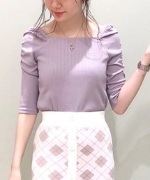 パワーショルダーカットプルオーバー