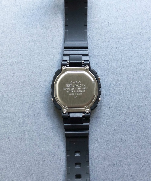 CASIO(カシオ)の「CASIO 腕時計 スタンダード デジタル LA-20WH(デジタル腕時計・レディース・ピンク/ブラック×パープル/ブラック×ブルー/ブラック×ブラック/ブラック×イエロー/グレー×ピンク/ブルー/ブラック・FREE)」の10枚目の写真
