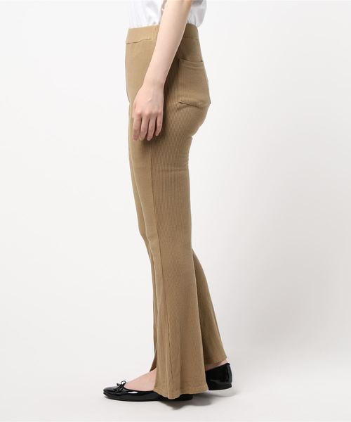 SPIGA(スピーガ)の「フロントスリットベルボトム(その他パンツ・レディース・ブラック/ベージュ/ピンク・FREE)」の5枚目の写真